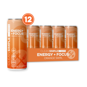 Energy + Focus: Orange Swirl (12-pack)